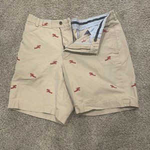 Mens Brooks Brothers lobster shorts